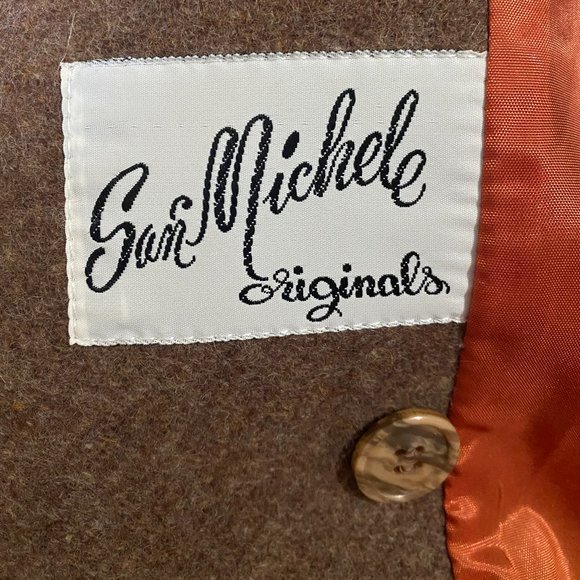 Vintage Original San Michele Wool Coat - Picture 5 of 6